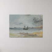 Ship Aground Brighton キャンバスプリント (正面)