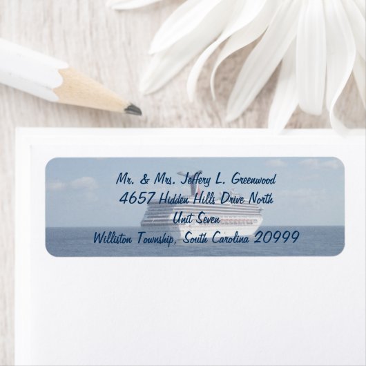 Ship at Seaカスタム ラベル (インサイチュ)