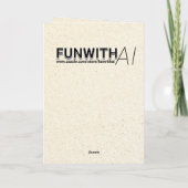 Ship, Boats, Bottles of Booze Birthday カード (裏面)