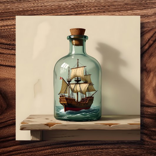Ship in a Bottle  キャンバスプリント
