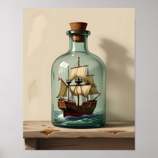 Ship in a Bottle  ポスター (正面)