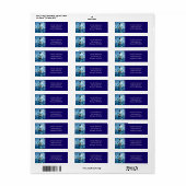 Ship in a Bottle Floating on the Ocean ラベル (フルシート)