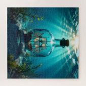 Ship in a Bottle in the Ocean ジグソーパズル (横)