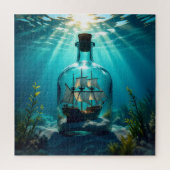 Ship in a Bottle in the Ocean ジグソーパズル (縦)