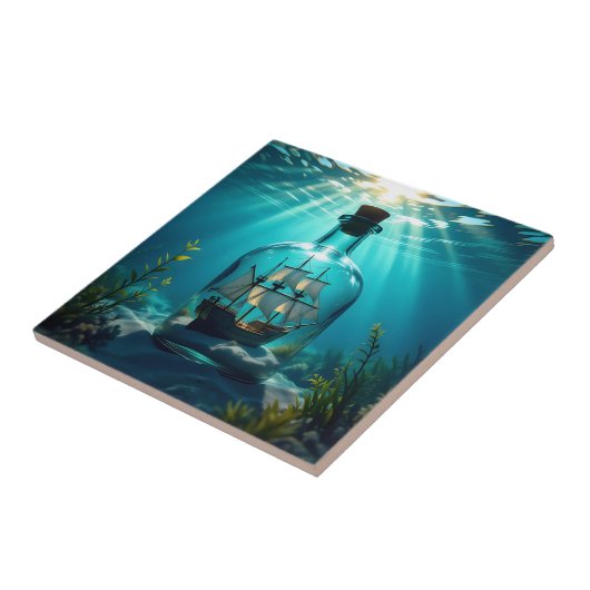 Ship in a Bottle in the Ocean タイル (側面)