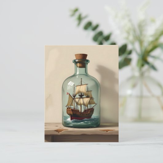 Ship in a Bottle | Keeping in Touch ポストカード (スタンド正面)