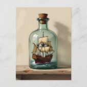 Ship in a Bottle | Keeping in Touch ポストカード (正面)