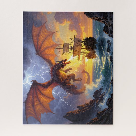 Ship in Peril ジグソーパズル (縦)