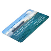 Ship in Portステートルーカスタムムドアマーカー マグネット (左側)