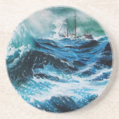 Ship In the Sea in Storm コースター (正面)