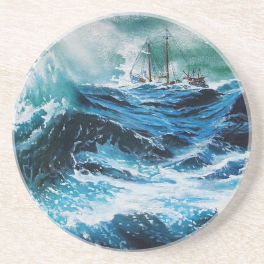 Ship In the Sea in Storm コースター (正面)