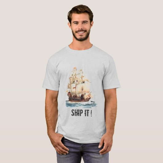 SHIP IT ! - Customized Tシャツ (正面フル)