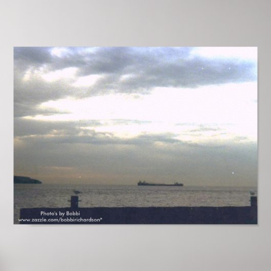 Ship, Photo's by Bobbiwww.zazzle.com/bobbiric... ポスター (正面)