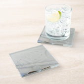 Ship Room at Hotel de Glace，ケベック，カナダ ガラスコースター (アングル)