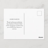 Ship Sailing Ocean Waves Sunset Nautical Sea ポストカード (裏面)