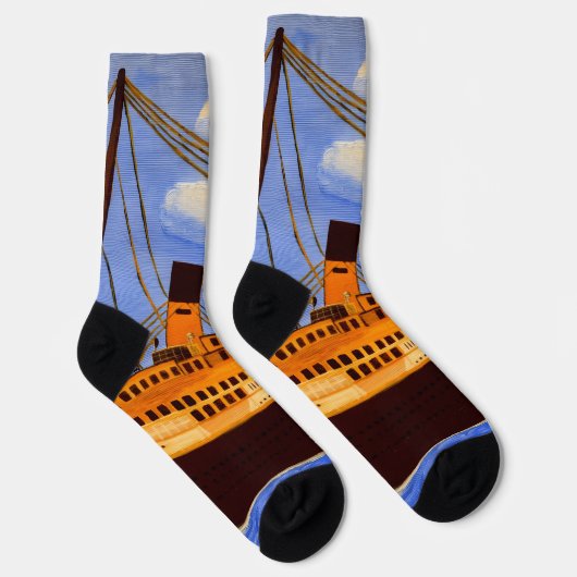 Ship Titanic socks  ソックス (右)