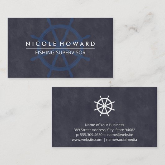 [Ship Wheel]アイコン 名刺 (正面/裏面)
