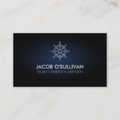 Ship Wheel Boat Charter Fishing 名刺 (正面)