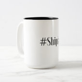 #Shiplapのコーヒー・マグ ツートーンマグカップ (正面左)
