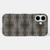 Shiplap Wood Planks Perspective Southwest Pattern Case-Mate iPhoneケース (裏面 (横))