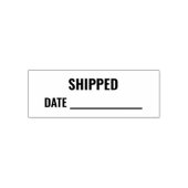 SHIPPED | 日付 セルフインキングスタンプ (デザイン)