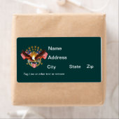 Shipping 2ラベル精神はアメリカで忘れない ラベル (インサイチュ)