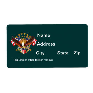 Shipping 2ラベル精神はアメリカで忘れない ラベル