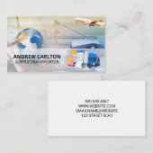 Shipping Air Boat Trucking Freight  名刺 (正面/裏面)