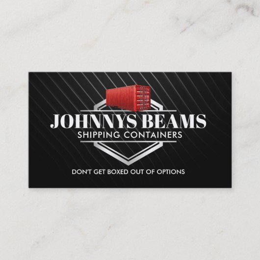 Shipping Containers名刺 名刺 (正面)