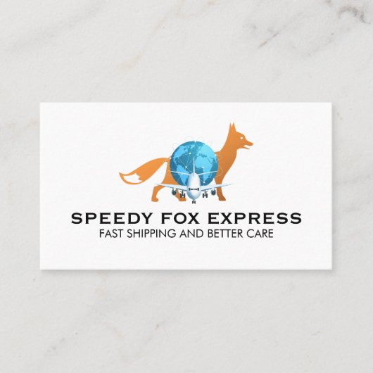 Shipping Icon | Delivery Courier | Logistics 名刺 (正面)