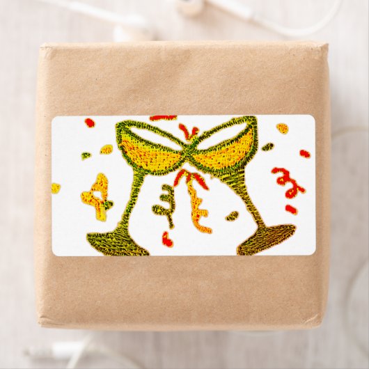 SHIPPING LABELS STYLE AND DESIGN ラベル (インサイチュ)