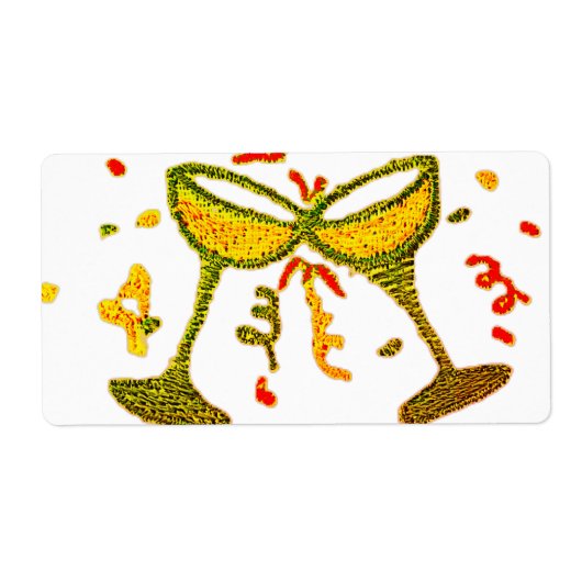 SHIPPING LABELS STYLE AND DESIGN ラベル (正面)