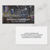 Shipping Warehouse | Logistics Network 名刺 (正面/裏面)