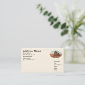 Shiprockの~のTsé Bit A'íの~の名刺 名刺 (スタンド正面)