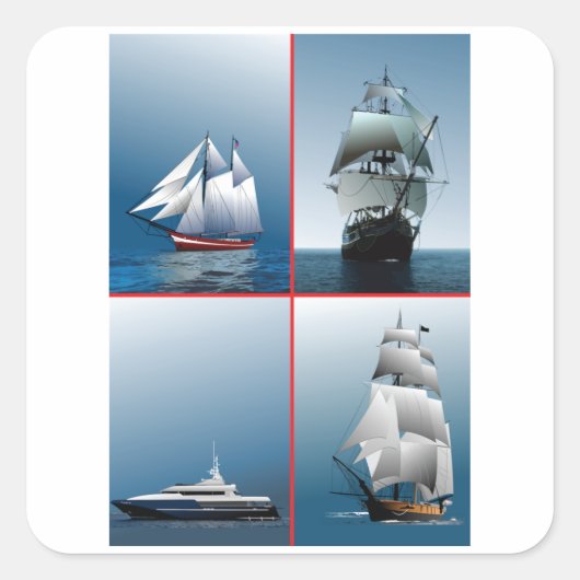 Shipsシール スクエアシール (正面)