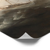 Ships, Gale - Willem van de Veldeファインアートポスター ポスター (角)