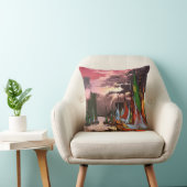 Ships in the Port of La Rochelle Art クッション (椅子)