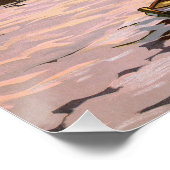 Ships in the Port of La Rochelle Art ポスター (コーナー)