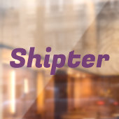 Shipt配送ドライバー 車窓ステッカー ウィンドウサイン (シート2)