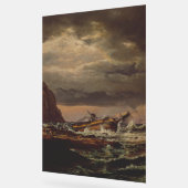 Shipwreck on the Norwegian Coast by Johan Dahl  アクリルサイン (傾斜)