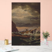 Shipwreck on the Norwegian Coast by Johan Dahl  アクリルサイン (ウェディング)