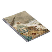 shipwreckeを救っている最愛の人および彼女の父に与えて下さい ノートブック (右側)