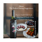Shiraz Wine Pairing Guide/Mastering the Kitchen タイル (正面)