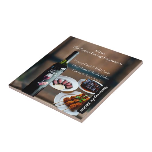 Shiraz Wine Pairing Guide/Mastering the Kitchen タイル (側面)
