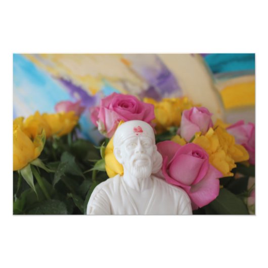 Shirdi Sai Baba フォトプリント (正面)