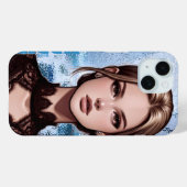 SHIRE.曜变天幕.人物肖像 Case-Mate iPhoneケース (裏面 (横))