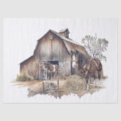 Shire Horses 薄葉紙 (正面)