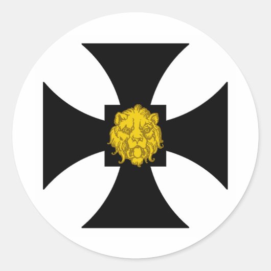 Shire of Lionsdale Populaceバッジ ラウンドシール (正面)