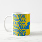 Shire of Rio de las Animas Popace Badge コーヒーマグカップ (左)