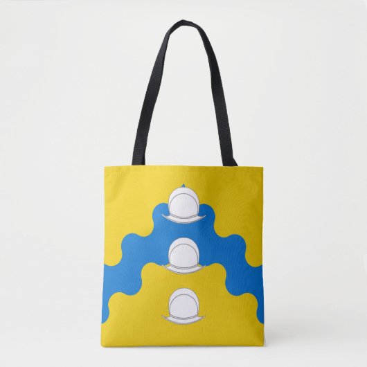 Shire of Rio de las Animas Popace Badge トートバッグ (正面)